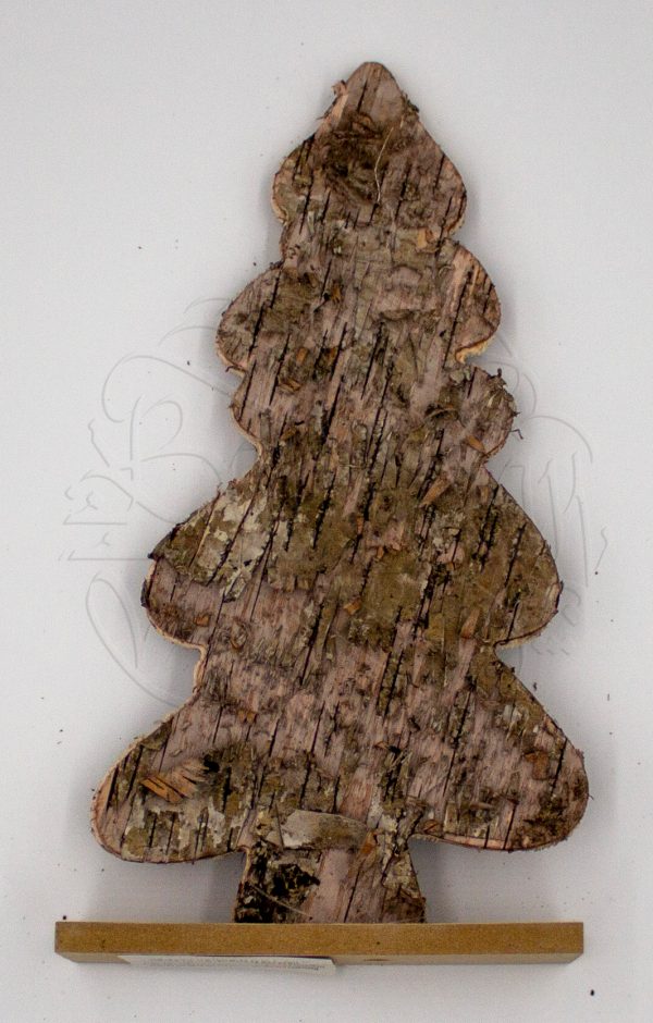 Tannenbäume Deko, Decoration tree mdf with wood : 26.5 x 14 x 5 cm – Bild 5