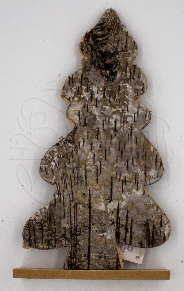 Tannenbäume Deko, Decoration tree mdf with wood : 26.5 x 14 x 5 cm – Bild 6