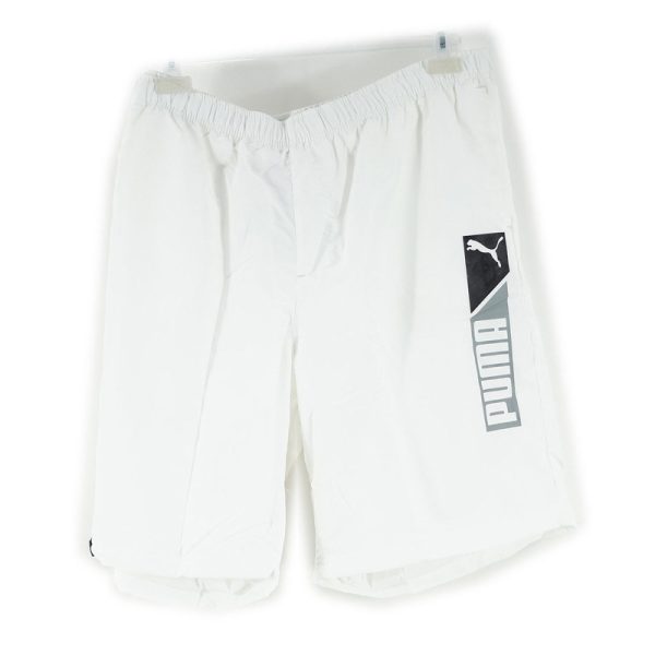 PUMA Herren Hose Sportscasual Logo Bermuda