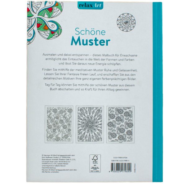 Mandala Schöne Muster Ausmalen & entspannen – Bild 2