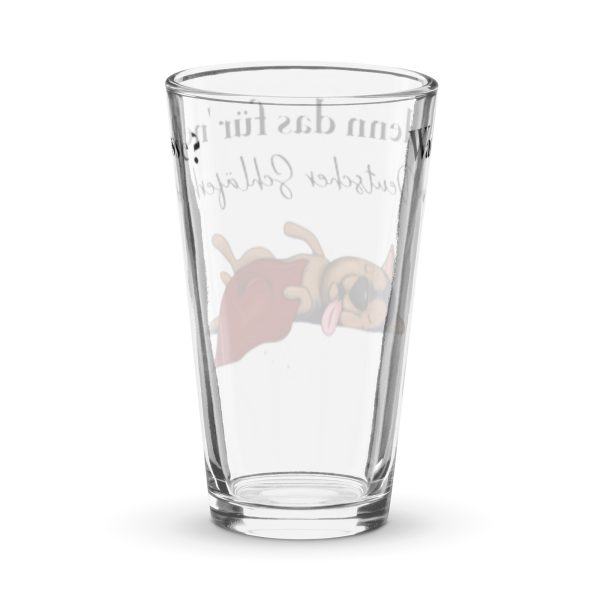 Schläferhund, Pint-Glas – Bild 2