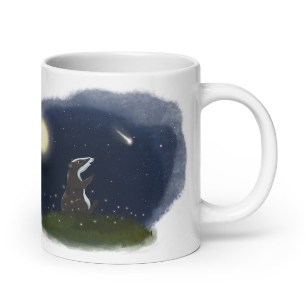 Erwin, Weiße, glänzende Tasse