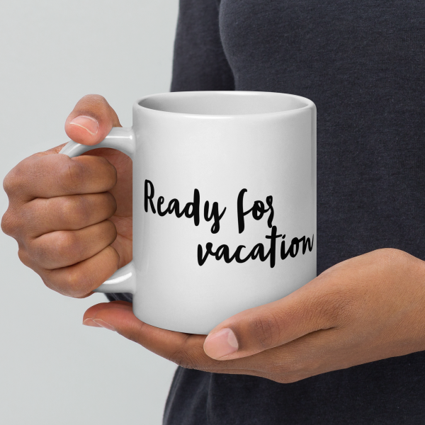 Anton, Weiße, glänzende Tasse – Bild 8