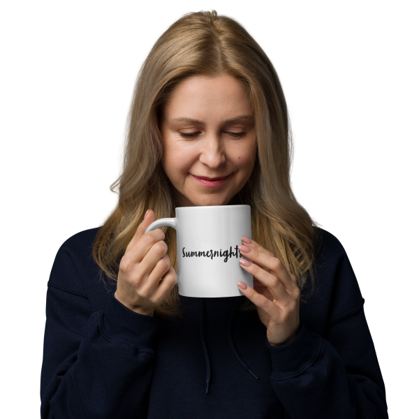 Erwin, Weiße, glänzende Tasse – Bild 12
