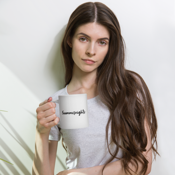 Erwin, Weiße, glänzende Tasse – Bild 19