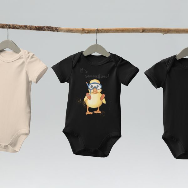 Babystrampler Ente Sommer Augustus – Bild 2
