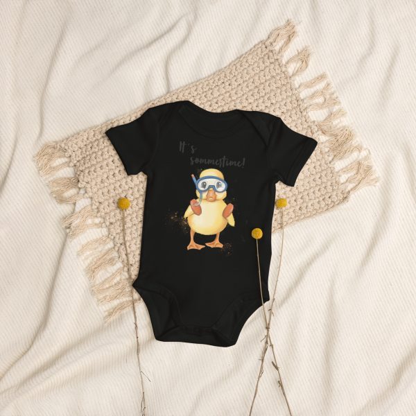 Babystrampler Ente Sommer Augustus – Bild 3