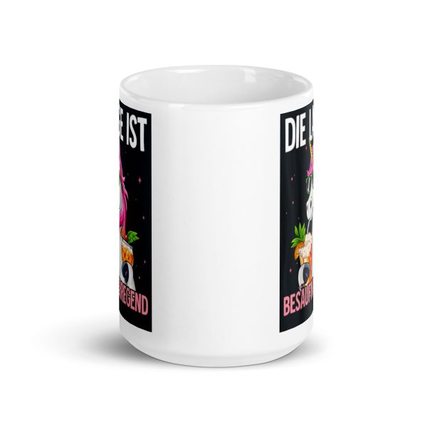 Tasse lustige party gadgets lage besäufniserregend einhorn unisex – Bild 7